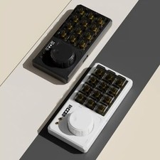 12 Key Mechanical Gaming Keyboard RGB Hot Swappable Custom Macro Keypad w/Knob picture