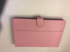  Faux Pink Leather Folio Sylvania 10 
