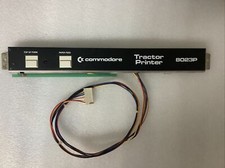Used Commodore 8023P Business Printer Front Control Assembly w/Harness picture