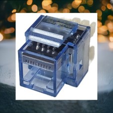 $1.25@ FREE Punch Tool- Ethernet C5e Crystal RJ45 Keystone Jack 180° (25p/bag) picture