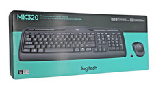 NEW Logitech MK320 Wireless Membrane Keyboard and Mouse Bundle Black picture