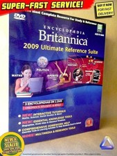 Britannica ULTIMATE Edition (NEW) Windows PC Encyclopaedia educational software picture