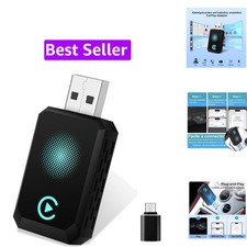 Wireless Carplay Adapter, Convert Wired to Wireless CarPlay, Compatible with ... picture
