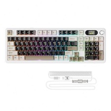 ATTACK SHARK X98 PRO 99 Keys Mechanical Keyboard & C01 Ultimate Coiled Cable picture