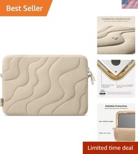 360 Puff Protection: Eco-Friendly 13-Inch MacBook & iPad Sleeve in Dune Shade picture