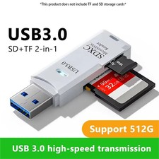 2-in-1 Multifunction USB 3.0 Card Reader Mini SD TF Memory Card Reader USB Flash picture