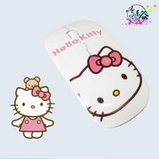 Cute Wireless Mouse Cartoon Ultra Slim Computer Mause Gaming Mice For Girl Kids picture