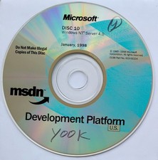 Vintage - Microsoft Windows NT Server 4.0 January, 1998 picture