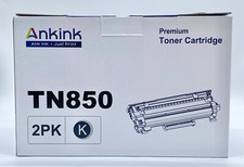 2 Pack Ankink Premium Toner Cartridge TN850 Compatible With Brother Series Black picture
