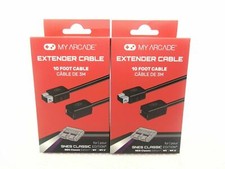 2 10ft My Arcade Gamepad Extender Cable Nintendo SNES NES Classic Edition Wii U picture