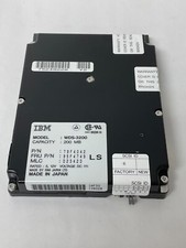 IBM WDS-3200 Hard Drive Disk 200MB 3.5 SCSI, 79F4042 L11 picture