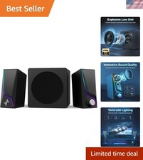 Computer Speakers with Subwoofer, 2.1 PC Speakers, Bluetooth 5.4 picture
