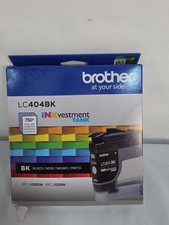 Genuine Brother LC404BKS LC404 Black Ink Cartridge EXP: 08/2028 - New Sealed picture