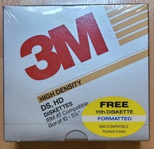 3M Diskettes DS,HD 5 1/4