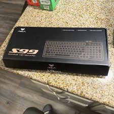 Aula S99 Tri Mode Gaming Keyboard - Pink picture