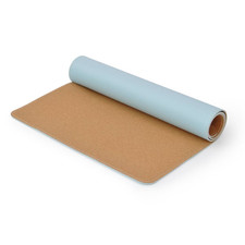 Faux Leather Desk Mat Blue - Bullseye's Playground 23.65