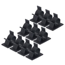 30Pcs Adhesive Cable Management Clip PE Cord Clamps 10-13mm Adjustable picture