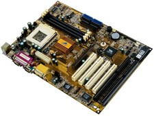 MOTHERBOARD ECS P6BAP-A+ REV 2.2 s370 SDRAM ISA PCI picture