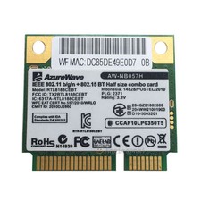 Realtek RTL8188CEBT 150Mbps PCI-E WLAN Combo Card with Wi-Fi 802.11 b/g/n+BT 3.0 picture
