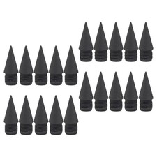 20 Pcs Replaceable Pencil Tips Everlasting Replacement Black Graphite picture