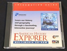 Parsons Technology American History Explorer Multimedia CD-ROM PC A.D. 1000-1875 picture