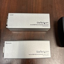 StarTech Serial DB9 RS232 Extender over Cat 5 - Up to 3300 ft (1000 meters) picture