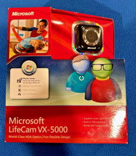 Microsoft LifeCam VX-5000 World Class VGA Optics Web Cam PC-USB picture