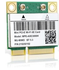 Intel AX210HMW WiFi Card, Wi-Fi 6E Laptop Wireless Card Mini PCIE Interface picture
