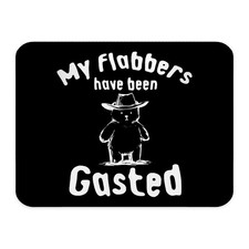 Funny Bear Mouse Pad Sarcastic Meme Desk Mat Work Office Gift 9.5x7.9 Inch picture