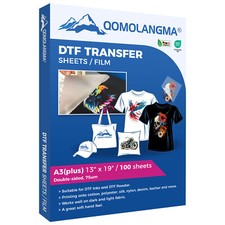 Wholesale Double-Sided PreTreat 100 Sheets DTF Transfer Paper Instant Peel picture