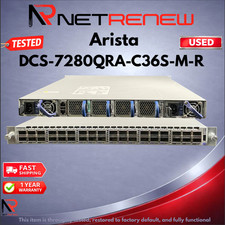 Arista  DCS-7280QRA-C36S-M-R 7280RA 36x40G 12x100GbE QSFP Switch picture