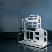 Aluminum Open Frame PC Chassis ATX MATX Support 360 Water Cooling GPU Up  335mm picture