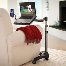 G2 V16 Rolling Laptop Stand W/ Mouse Tray & Phone Holder picture