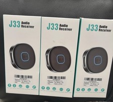 3pk J33 Bluetooth Aux Receiver 3.5mm Aux Adapter Wireless Audio Car Stereo picture