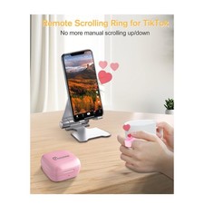 Pink Remote Page Turner For E-Reader ADZERO Model D08 with Clip Photo Taker picture