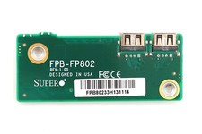 SuperMicro Server Front Panel Control Board P/N: FPB-FP802 Tested Working picture