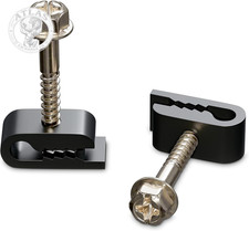 THE CIMPLE CO - Mini Wire Cable Clips, Electrical Wire Cable Clip, 1/10 in (3 Mm picture