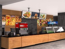 Monoprice 3x1 Menu Board Wall Mount for Screens Between 32in to 65in 39664 Read picture