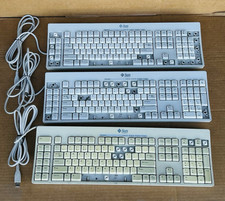 Lot of 3 Sun Microsystems 320-1367 Type-7 USB UNIX Layout Keyboard picture
