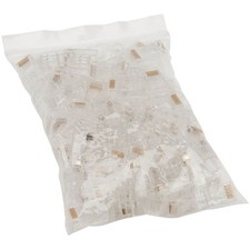 Tripp Lite Cat6 RJ45 Pass-Through UTP Modular Plug, 100 Pack (n232-100-utp) picture