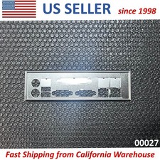 I/O Shield Server MotherBoard SuperMicro MCP-260-00027-0N H8SGL-F H8SML-7 Plate picture