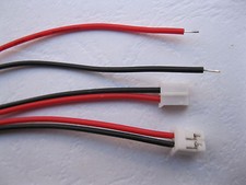 50 pcs PH Pitch 2.0mm 2 Pin Polarized Connector with 26AWG 20cm Leads Cable New picture