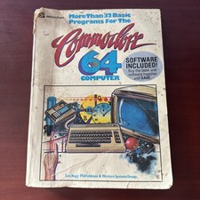 More Than 32 Basic Program For The Commodore 64 Computer Book Original Price Tag picture