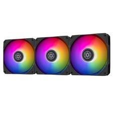 SilverStone Air Nexus 120 ARGB 120mm PWM 3xFans Black SST-AN120B-ARGB-3PK picture