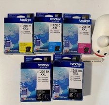 Brother LC 20E XXL Inkvestment Cartridge Set (2 X BK, Y, C, M) Bundle picture
