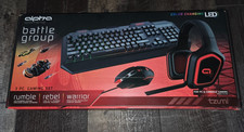 Alpha Gaming Battle Group 3-Piece Set with Headset, Keyboard & Mouse  picture