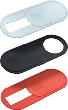 Fashionable Webcam Cover - Ultra-Thin & Easy Slide for Maximum Privacy (3-Pack) picture