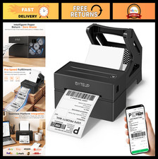 Wireless 4x6 Bluetooth Thermal Label Printer | Inkless, High Speed 203DPI, for i picture