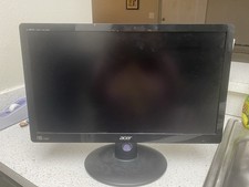 Acer S200HQL 19.5in LED Backlit FHD 1080p 16:9 VGA DVI-D Monitor Black w/cable picture