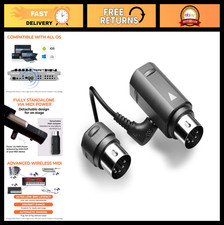 Premium Bluetooth MIDI Adapter - 5-Pin DIN, Ultra Low 3ms Latency, No Battery Ne picture